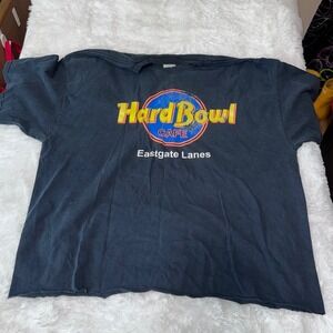 Vintage Hard Bowl Cafe‎ Eastgate Lanes Gildan T-Shirt Mens XL